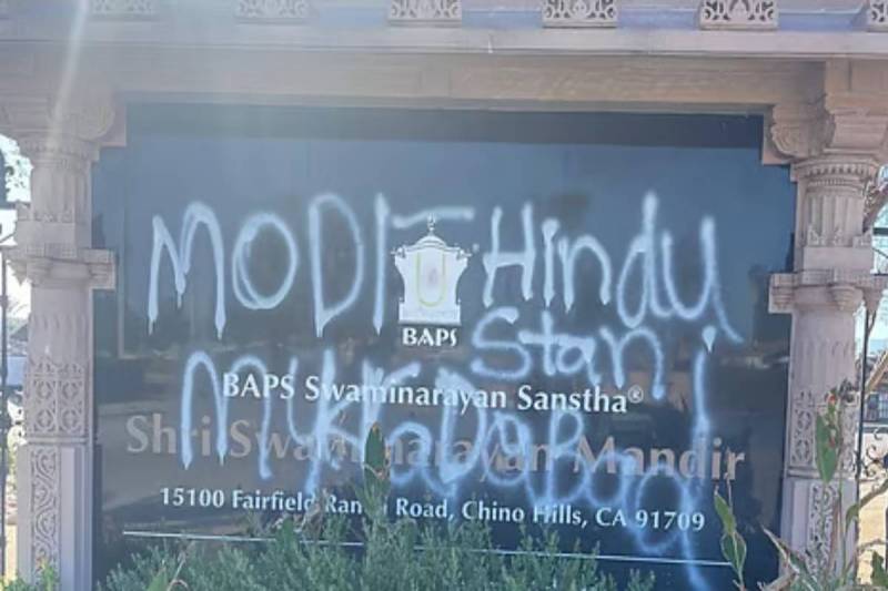 Hindu Temple in California