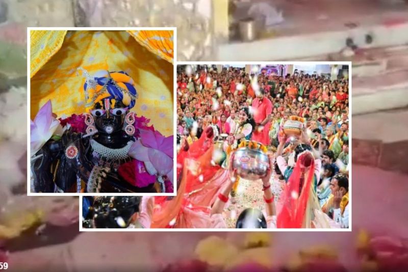 Holi Special Rajasthan a Unique Holi Played in Temple of Jodhpur on Lines of Mathura-Vrindavan