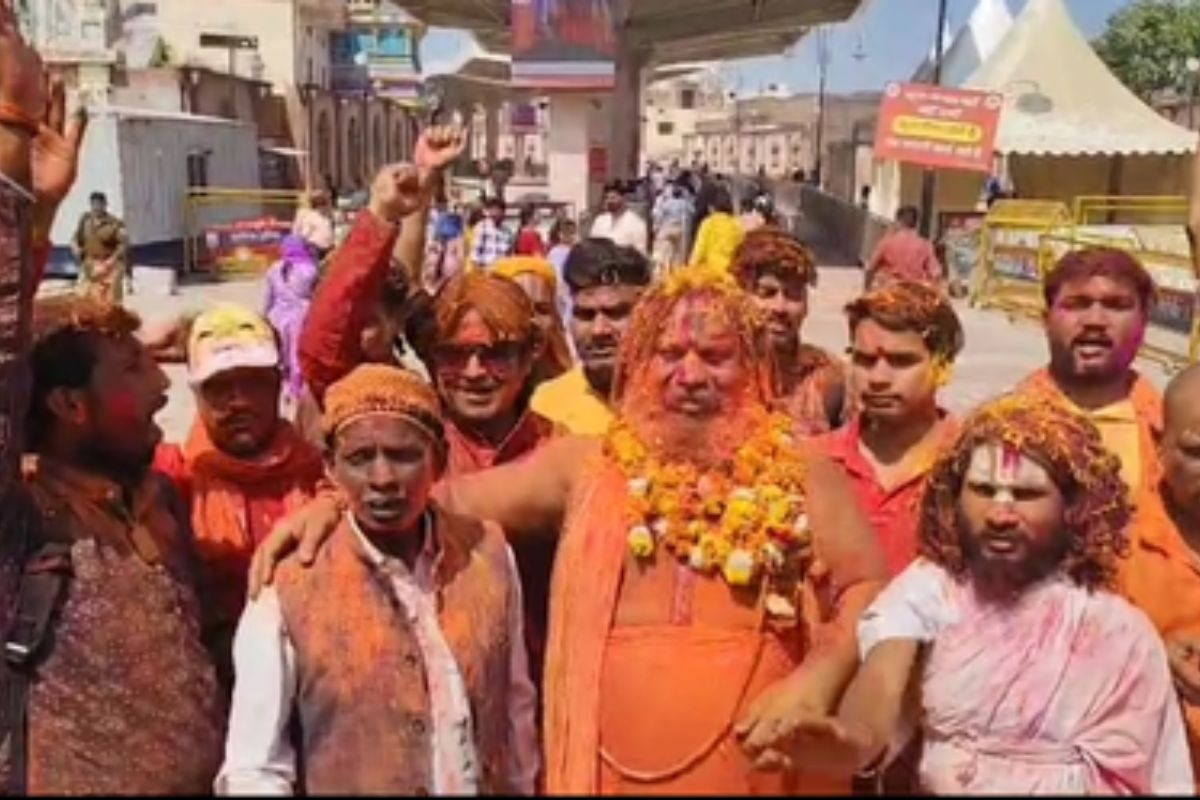 Holi, Ayodhya holi, ram mandir holi, ram mandir