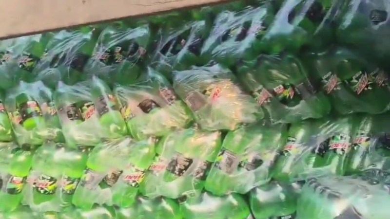 पकड़ी गई नकली कोल्डड्रिंक