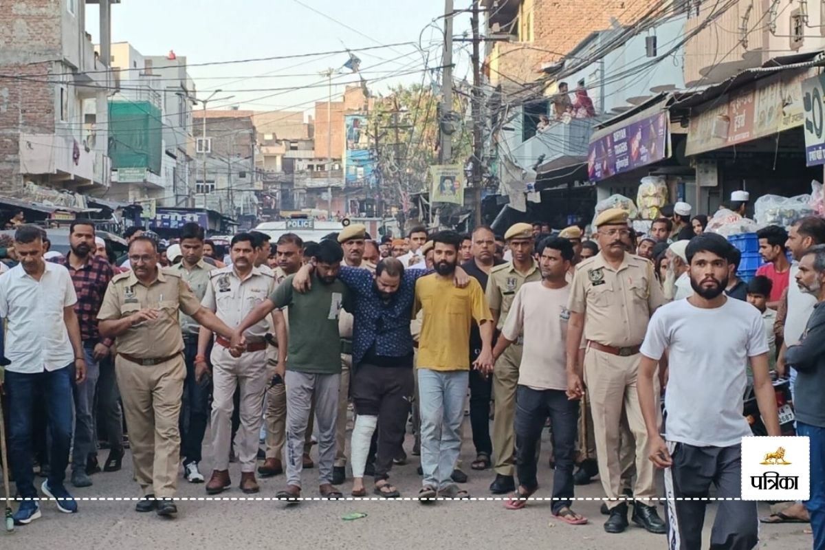 Rajasthan Crime Jaipur Police Took Out Gangsters Procession Mobile and Diary Recovered Now Many Secrets Revealed