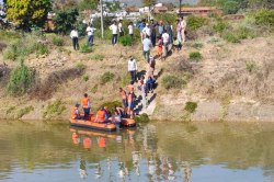 नर्मदा नहर में तीन बच्चियों की डूबने से मौत, गांव में छाया मातम - image