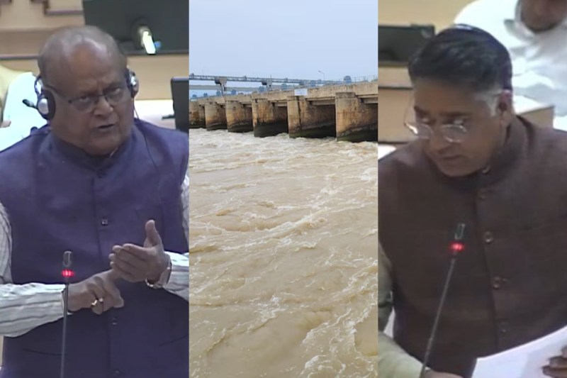 Kalicharan Saraf and Minister Suresh Rawat