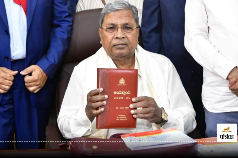 Karnataka Chief Minister Siddaramaiah while presenting State Budget
