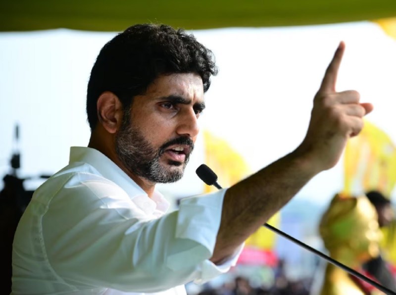 Andhra Pradesh: Minister Nara Lokesh targeted former Chief Minister Jagan Reddy, called him Saddam Hussein of Andhra Pradesh