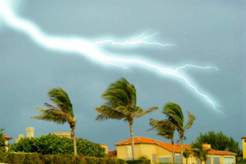 Cyclonic circulation