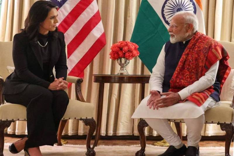PM Modi Tulsi Gabbard.