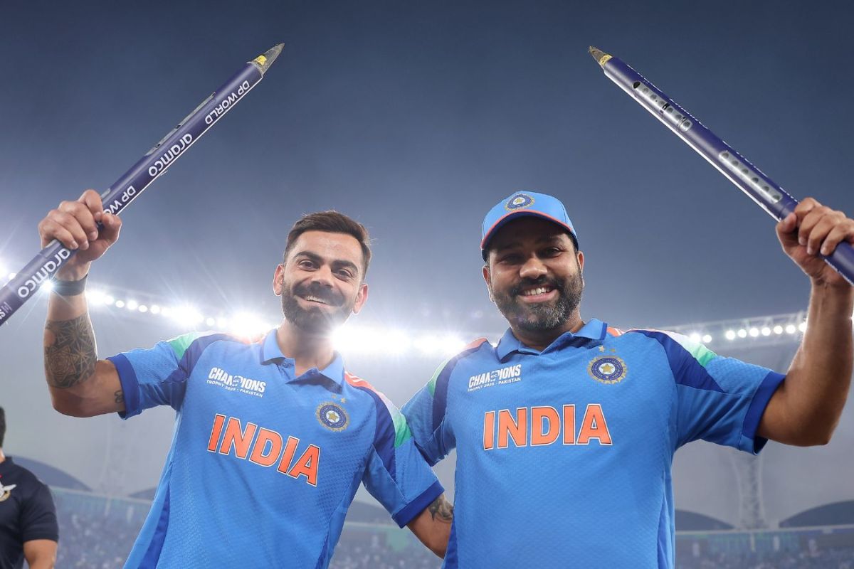 IND vs NZ final: India lift Champions Trophy after 12 years, Rohit hits 76