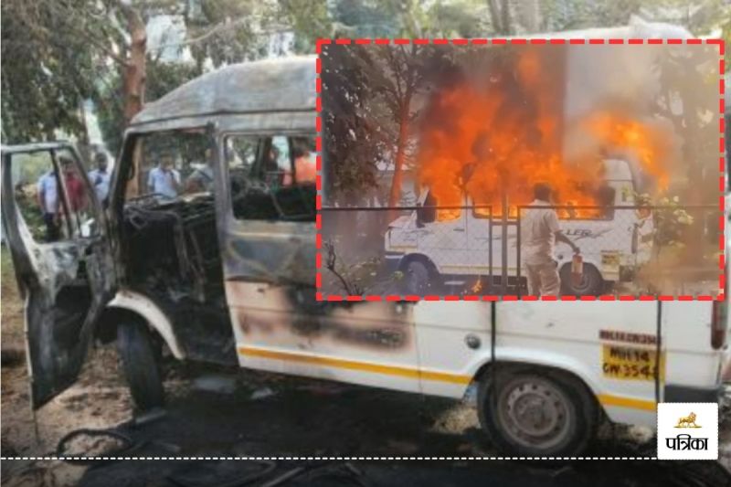 Hinjawadi traveller fire