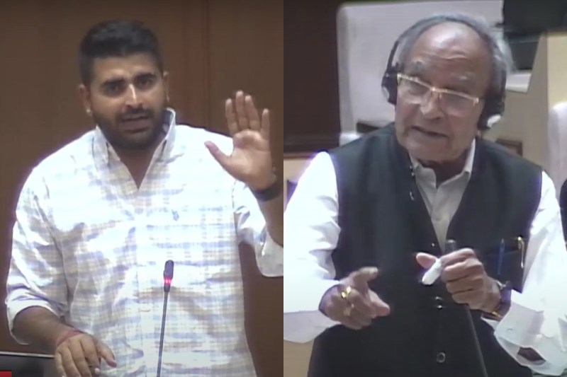 Ravindra Bhati and Harimohan Sharma