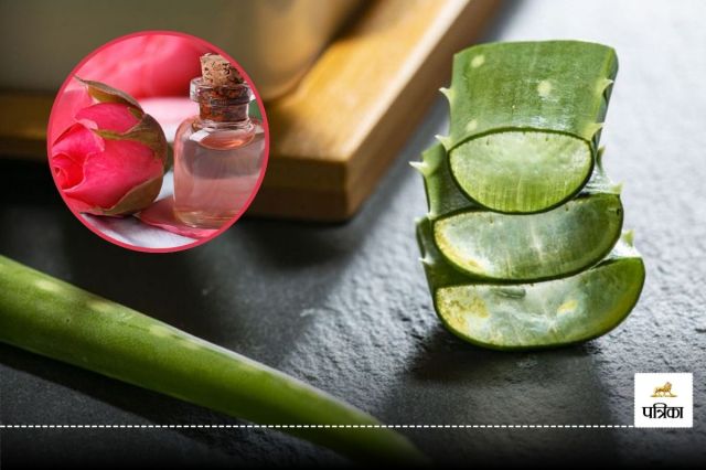 Rose Water and Aloe Vera