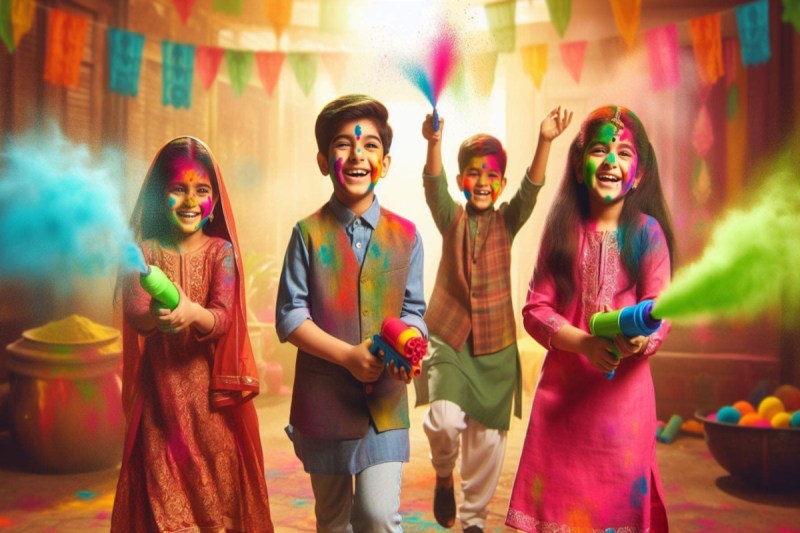 नवविवाहित जोड़ों और दामादों के लिए खास उपहार बनी चांदी की पिचकारी