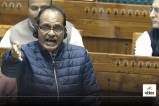 Shivraj Singh Chauhan in parliament
