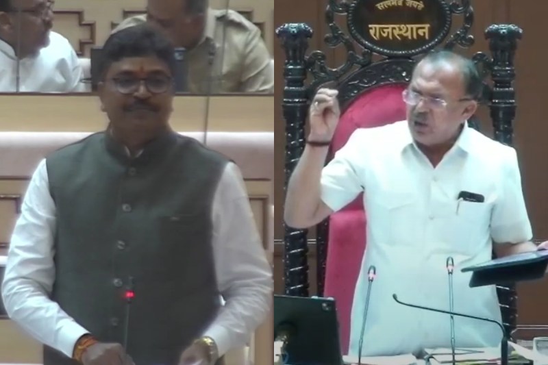 Speaker Vasudev Devnani and Tikaram Jully