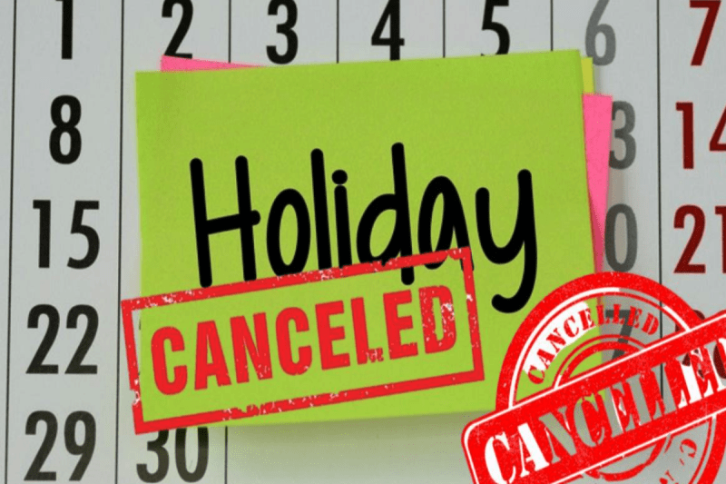 Holiday Cancel