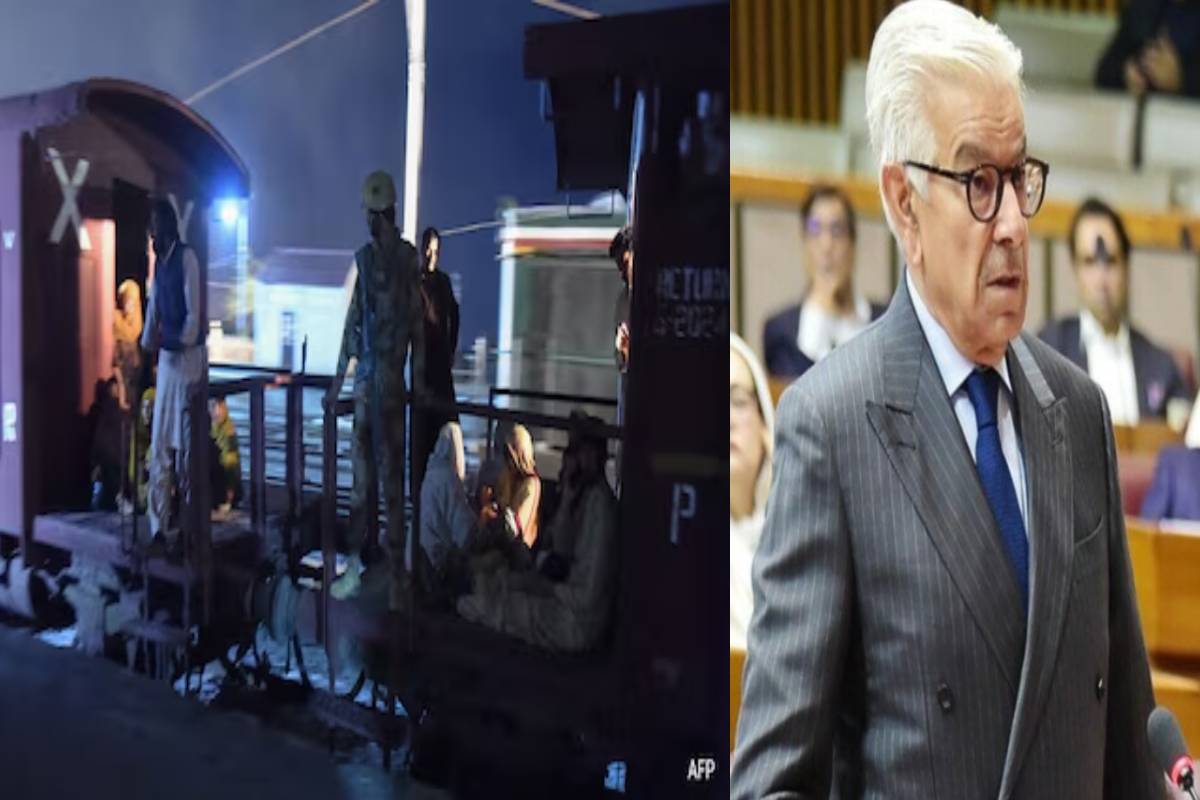 Train Hijack and Pak Defense Minister