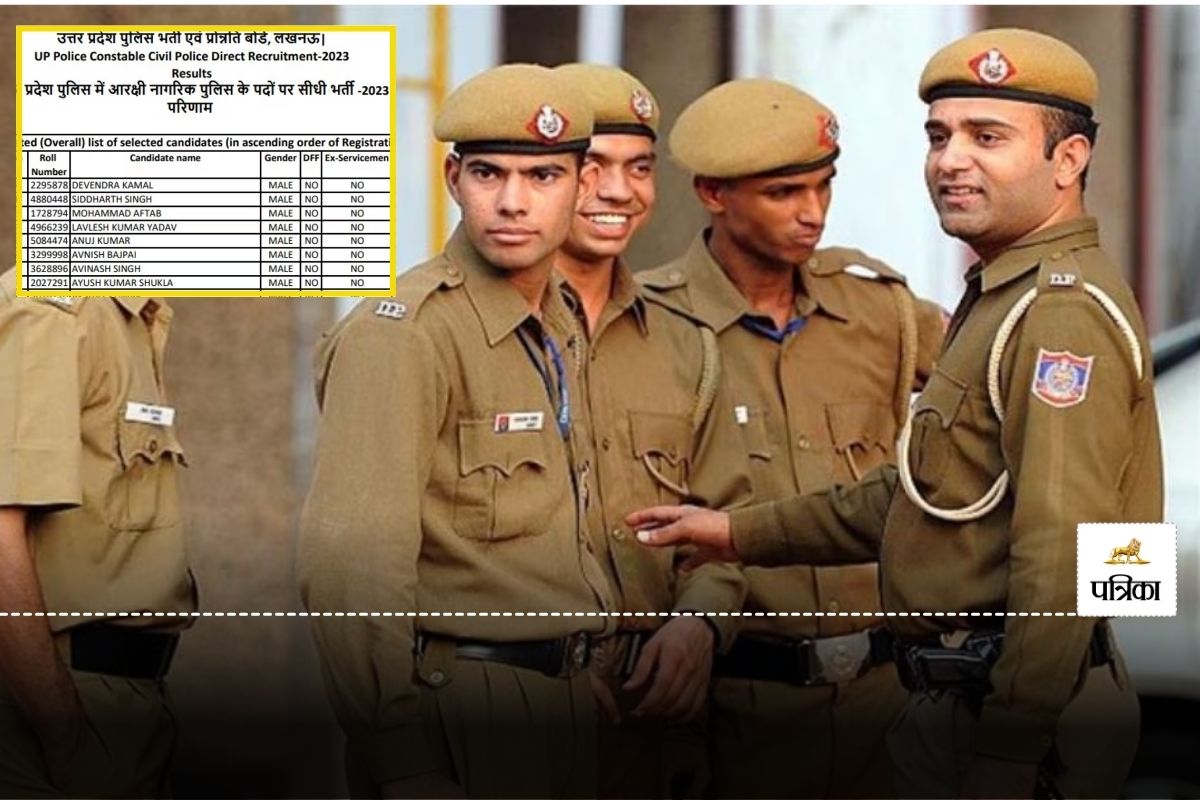 UP Police Constable Result