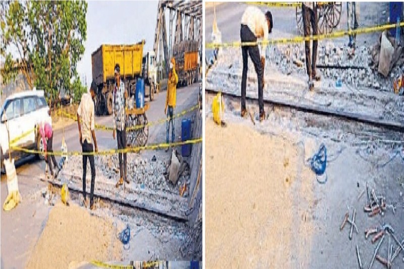 खुली भ्रष्टाचार की पोल..! 54 करोड़ का चांपा-बिर्रा आरओबी क्षतिग्रस्त, उखड़ी सड़कें