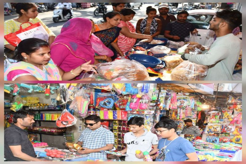 The splendor of Sheetla Saptami shines in the market