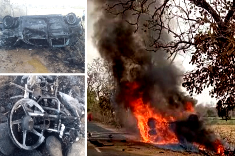 Horrible accident in Dewas