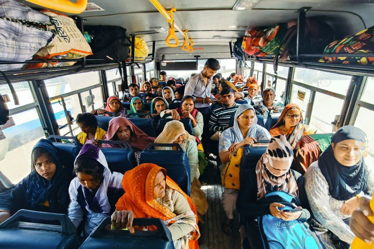महिला दिवस: महिलाओं को रोडवेज बसों में आज फ्री यात्रा, देखें वीडियो
