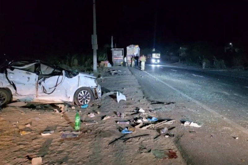 barmer road accident