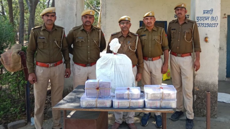 cash seized from a travel bus