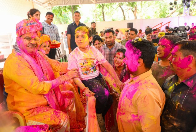 cm bhajanlal holi