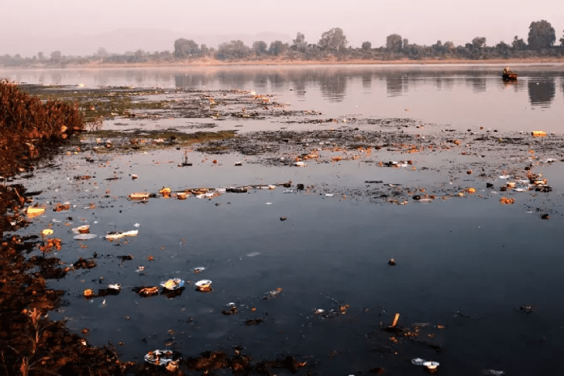 129 crore plan to make the Narmada river pollution free is incomplete in narmadapuram mp