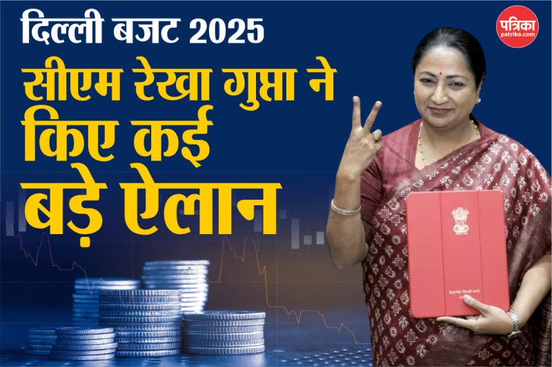 Delhi Budget 2025: झुग्गी-झोपड़ी से लेकर इन्फ्रास्ट्रक्चर तक…सीएम रेखा गुप्ता ने खोला खजाना, ये बड़े ऐलान किए