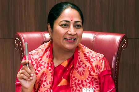 Delhi CM Rekha Gupta