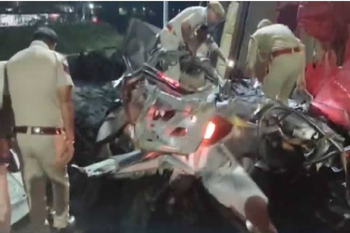 Six Killed as Ash-Laden Truck Overturns on Car in Bikaner, Rajasthan