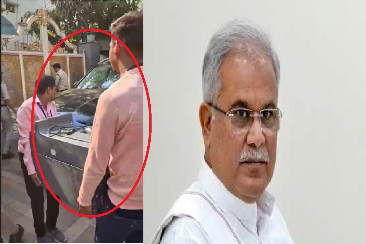 ED Raid: Cash Counting Machine Brought to Baghel’s Residence