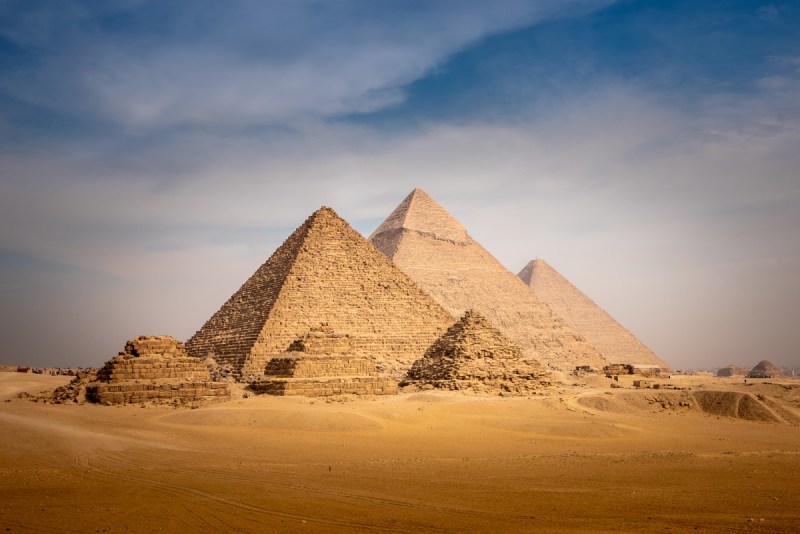 Egypt's Giza pyramids