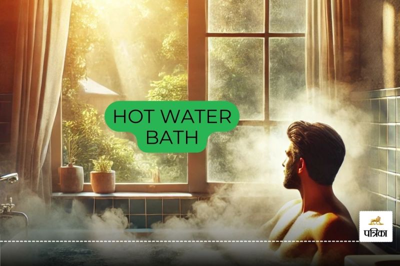 hot water bath in summer benefits in hindi