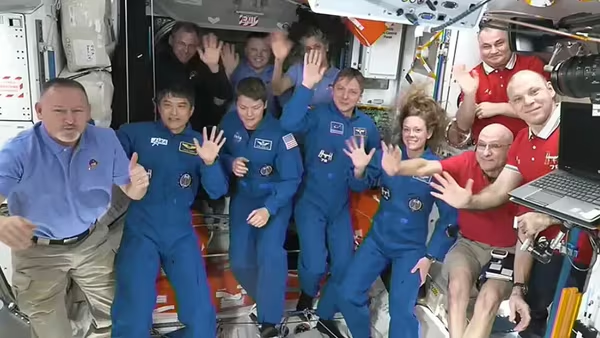 Crew-10's Dragon spacecraft arrived at the ISS to pick up astronauts Sunita Williams and Beech Wilmore.