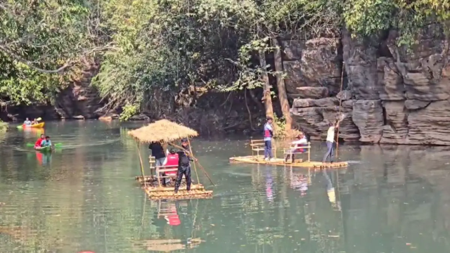 पर्यटन स्थल बना मांझीपाल गांव! बैम्बू राफ्टिंग और क्याकिंग की हुई शुरुआत, जानें और क्या है खाश...