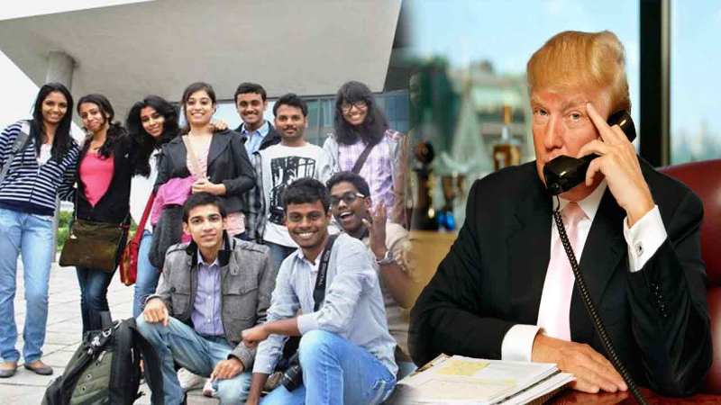 Indian students in trouble due to an order issued by Donald Trump