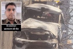 वीडियो : Nagaur फॉर्च्यूनर कार ने पुलिस वाहन को मारी टक्कर, हैड कांस्टेबल
प्रहलादराम की मौत - image