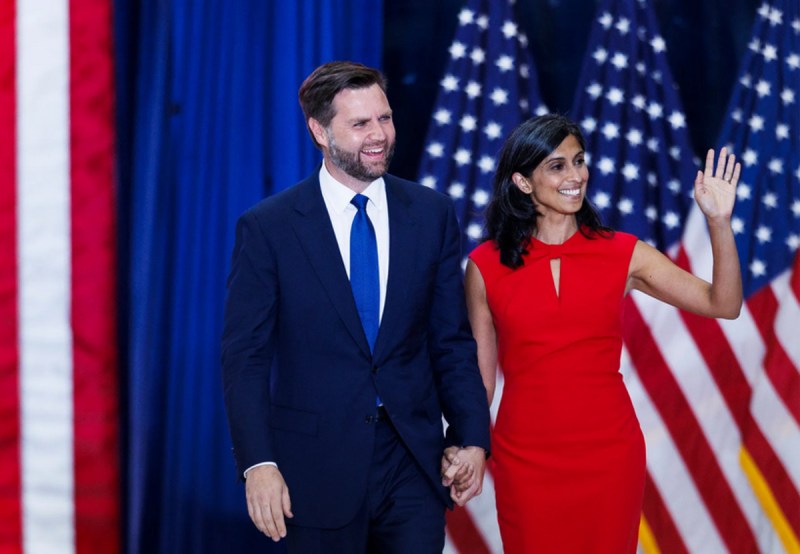 JD Vance and Usha Vance