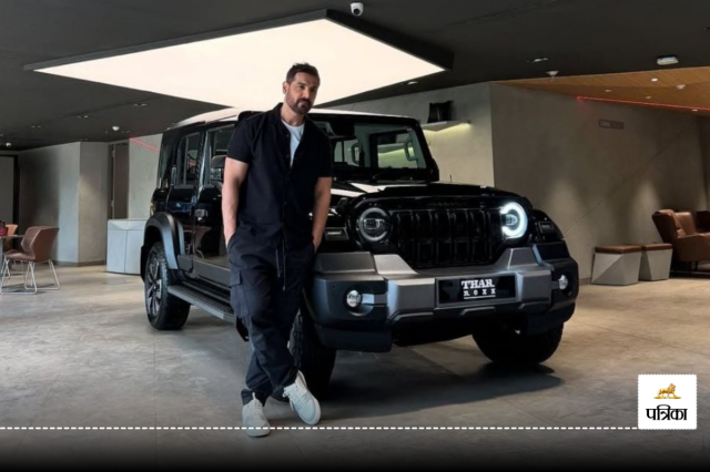 john abraham mahindra thar roxx