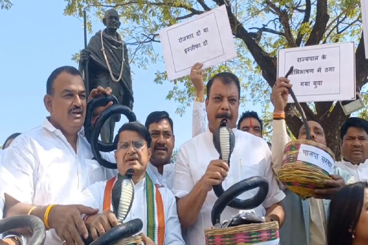 bjp vs congress on MP Budget 2025