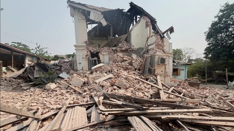 Earthquake in Myanmar