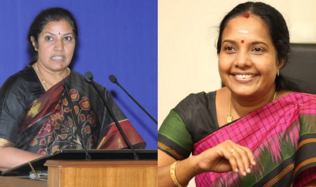 D Purandeswari and Vanathi Srinivasan 