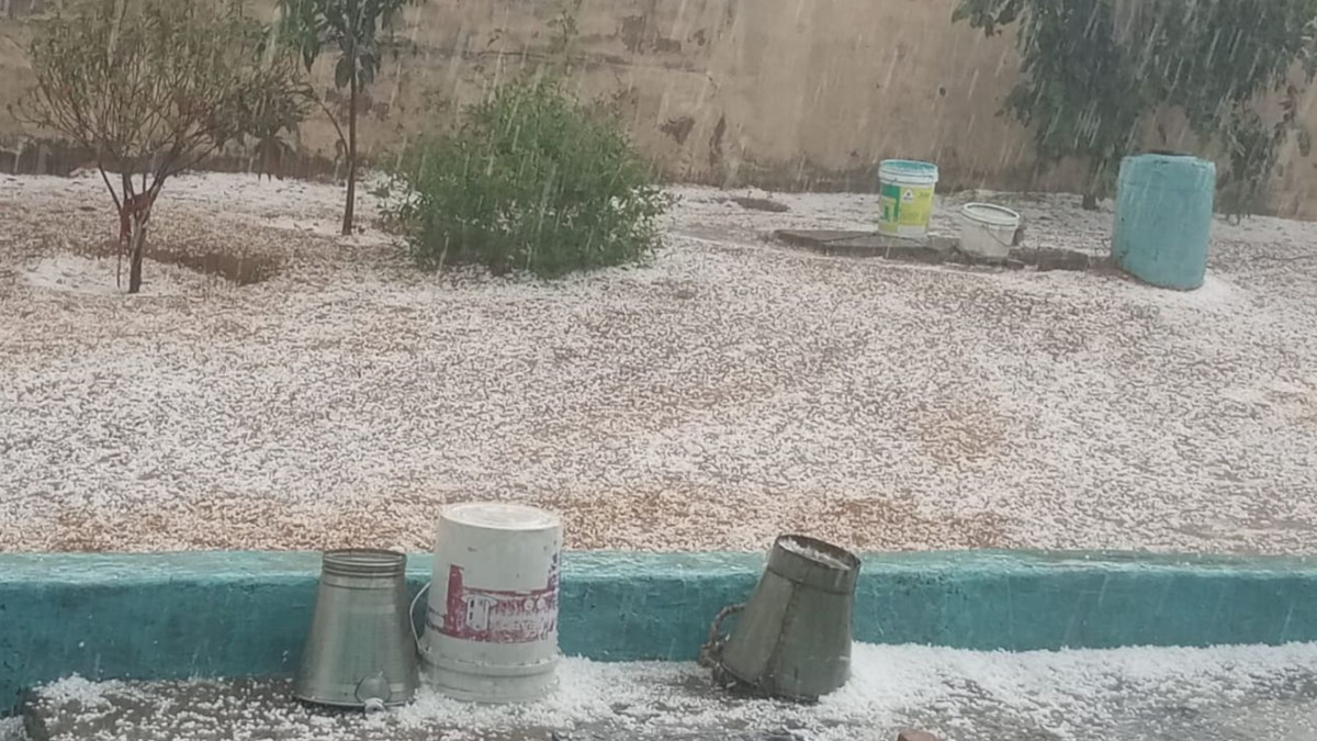 Weather Update: राजस्थान में यहां हुई बारिश, बिछी ओलों की सफेद चादर, इन जिलों
में येलो अलर्ट