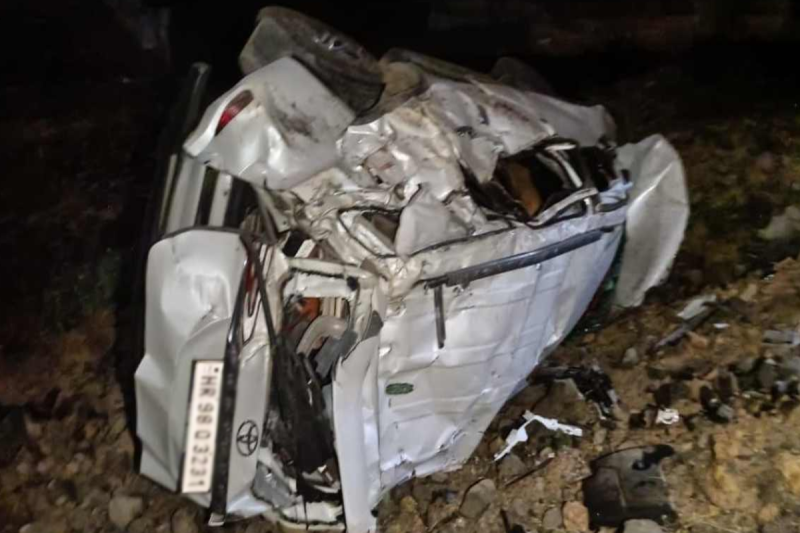 road accident on Delhi-Mumbai Expressway