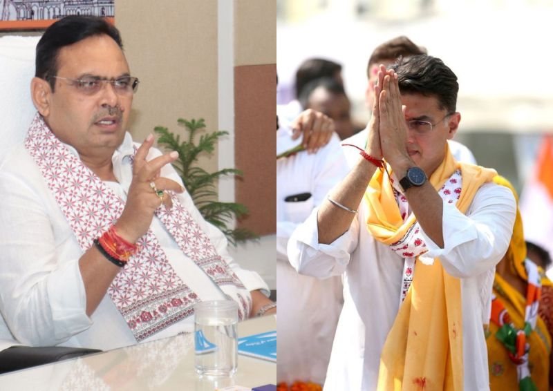 sachin pilot cm bhajan lal