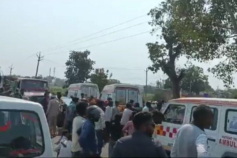villagers blocked state highway due water crisis in raisen madhya pradesh
