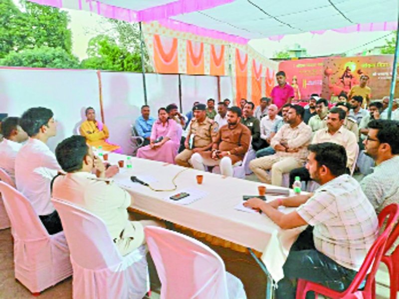 ओरछा. तैयारियां को लेकर बैठक आयोजित