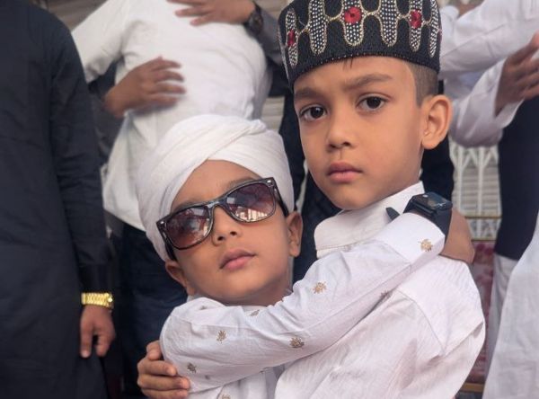 Nagaur. Eid festival celebrated with enthusiasm in the city